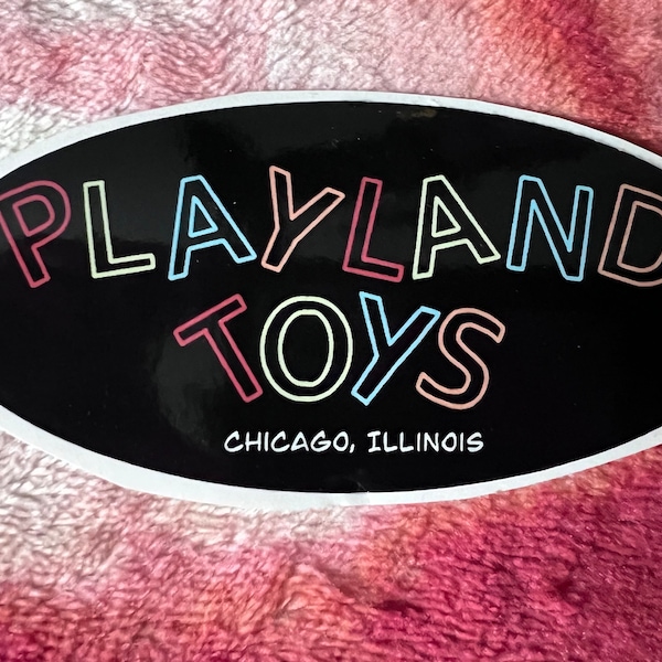 Playland Toys - Child’s Play - Sticker