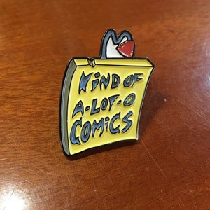 Kind of A-Lot-O Comics Rocko’s Modern Life Cartoon Enamel Pin