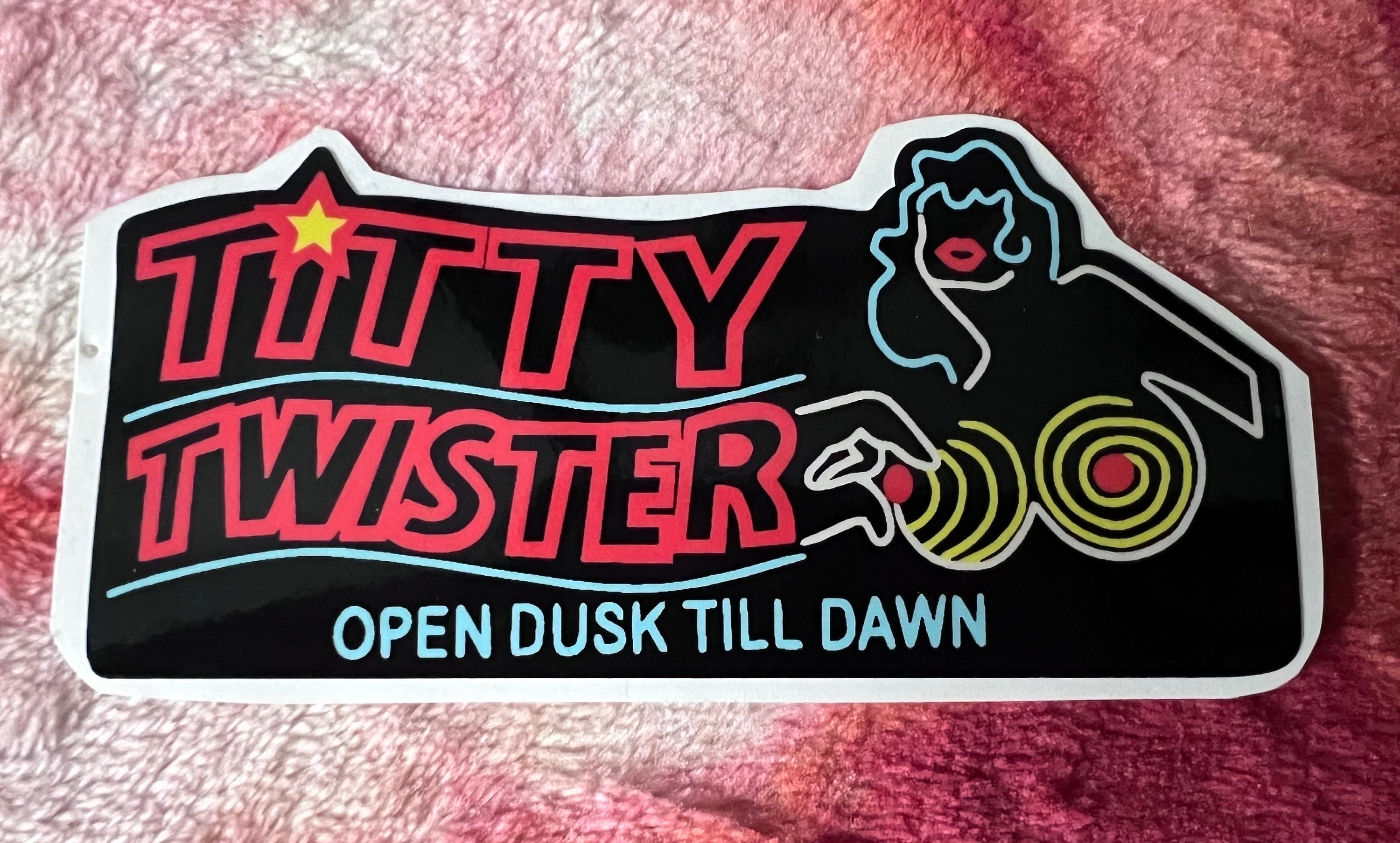 Titty Twister - From Dusk Til Dawn - Sticker - Etsy