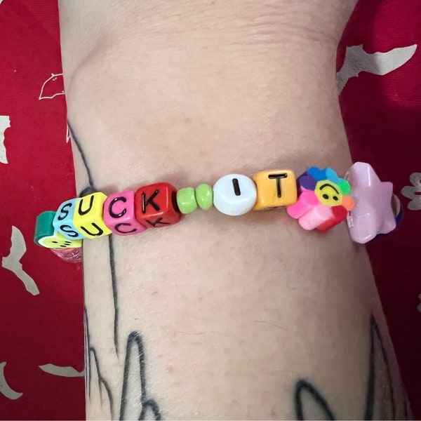 Suck It - Stretchy Bracelet