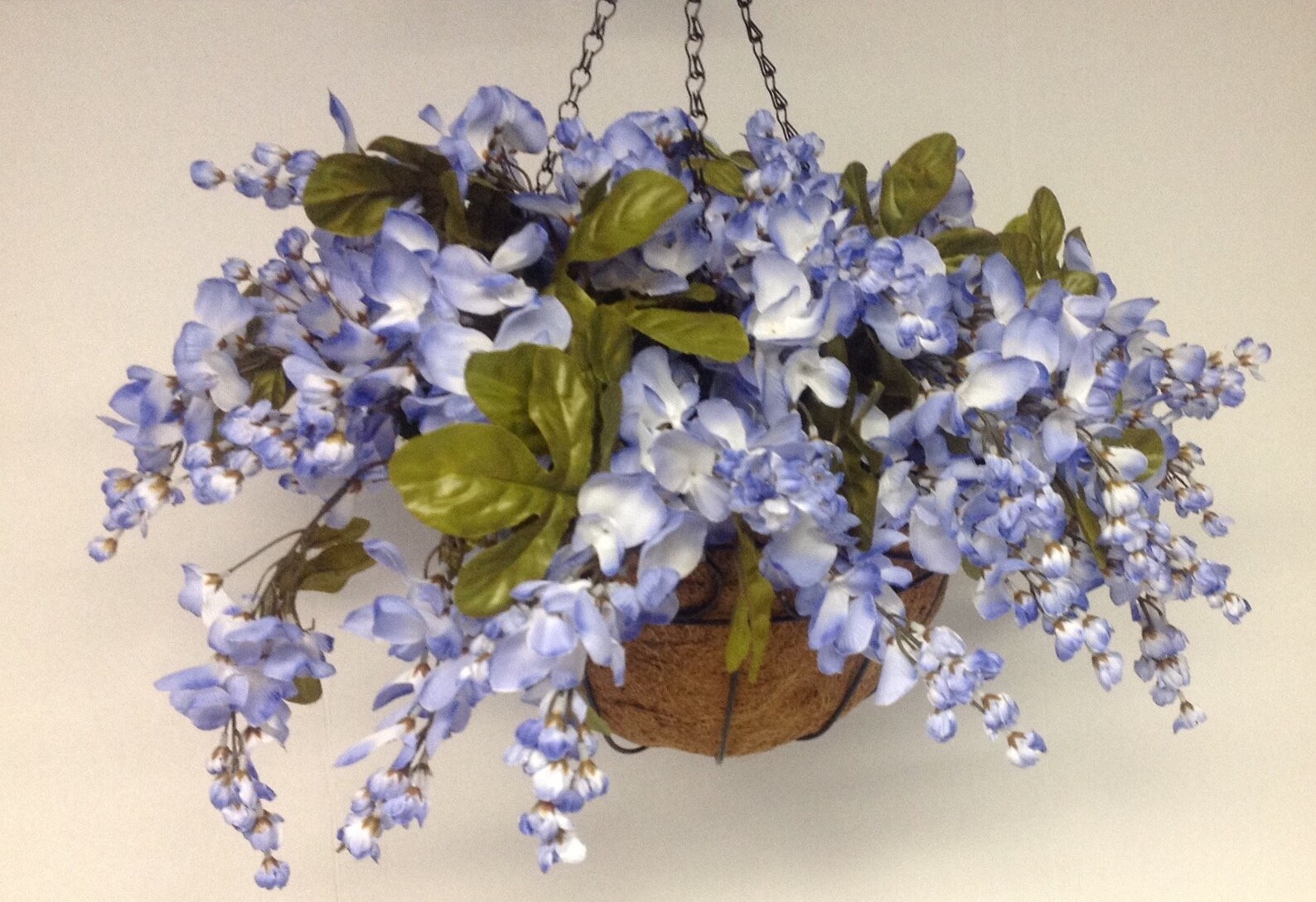 From the Northwoods Hanging Wisteria Basket Etsy Canada