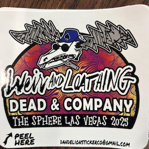 Vegas Sphere vinyl decal Sticker