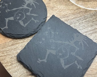 Posavasos de piedra Notateador