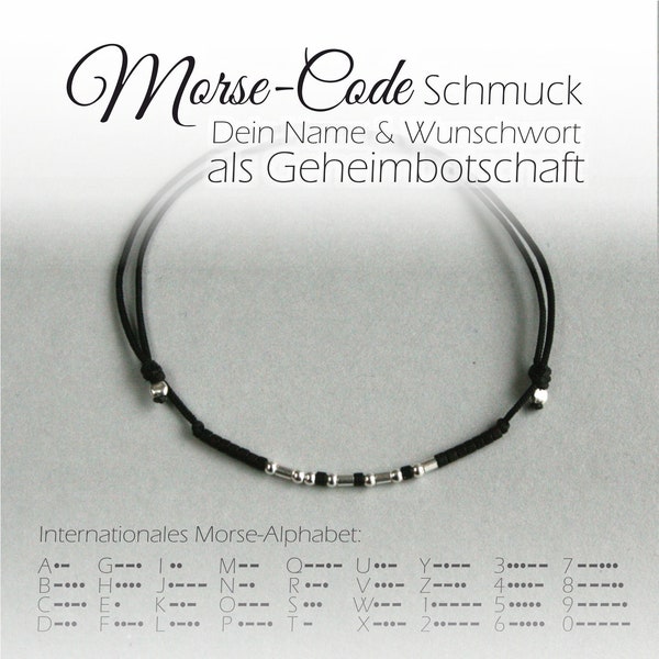 Morse Code Bracelet - Etsy