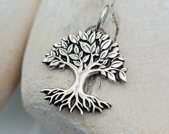 Tree of life necklace in silver, tree of life pendant, tree of life 925 sterling silver, tree of life, tree of life necklace