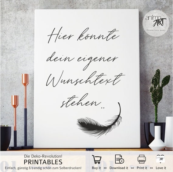 Schablone Wunschtext auf A4 Name usw Spruch