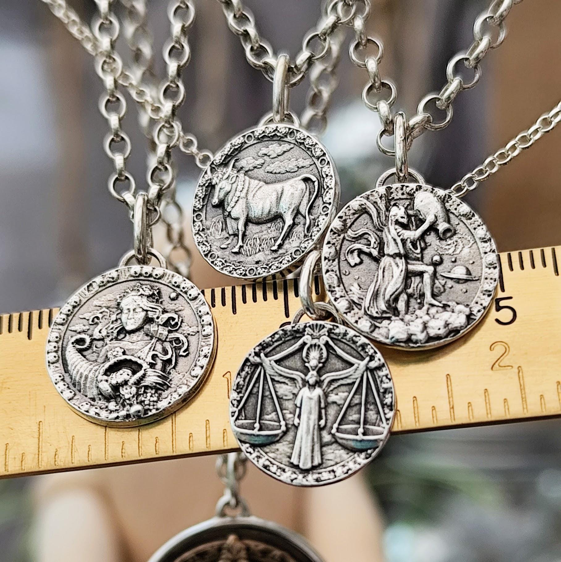 collana dettagliata in argento sterling 925 - Italia