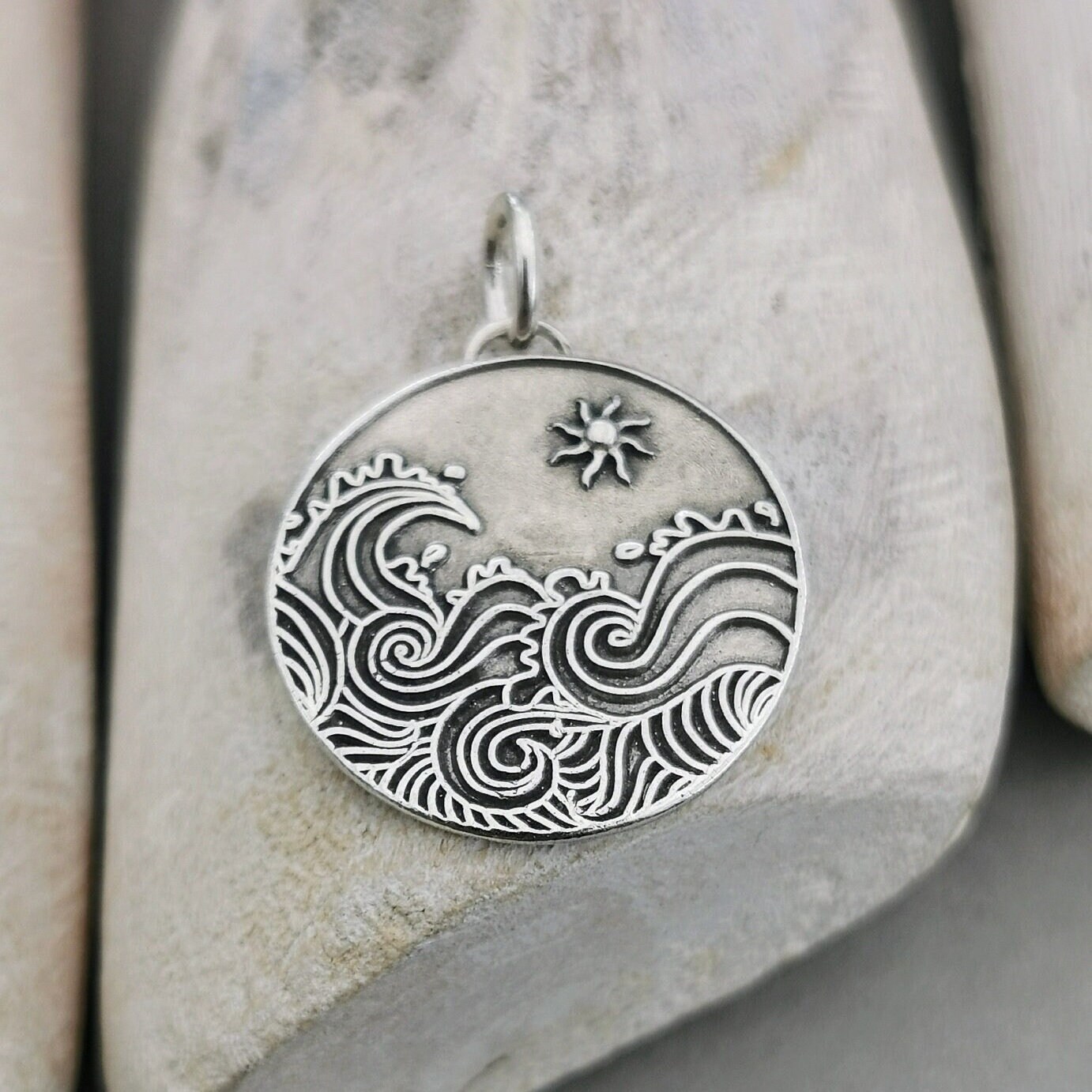 【 R.ALAGAN 】WAVE BROOCH NECKLACE-SILVER R.ALAGAN 