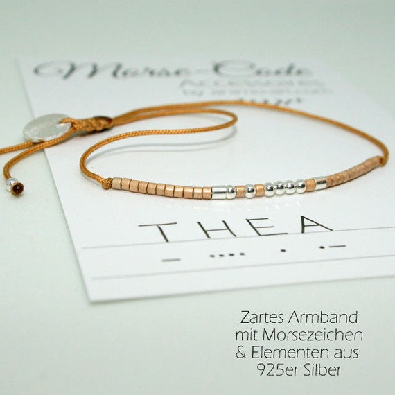 Buy A New Chapter' Morse Code Bracelet Online in India - Etsy