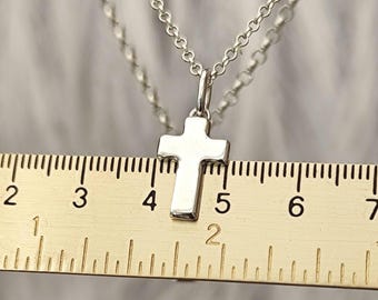 Cross necklace, communion, cross pendant made of recycled 925 silver, cross necklace silver, cross pendant silver, cross necklace, communion gift