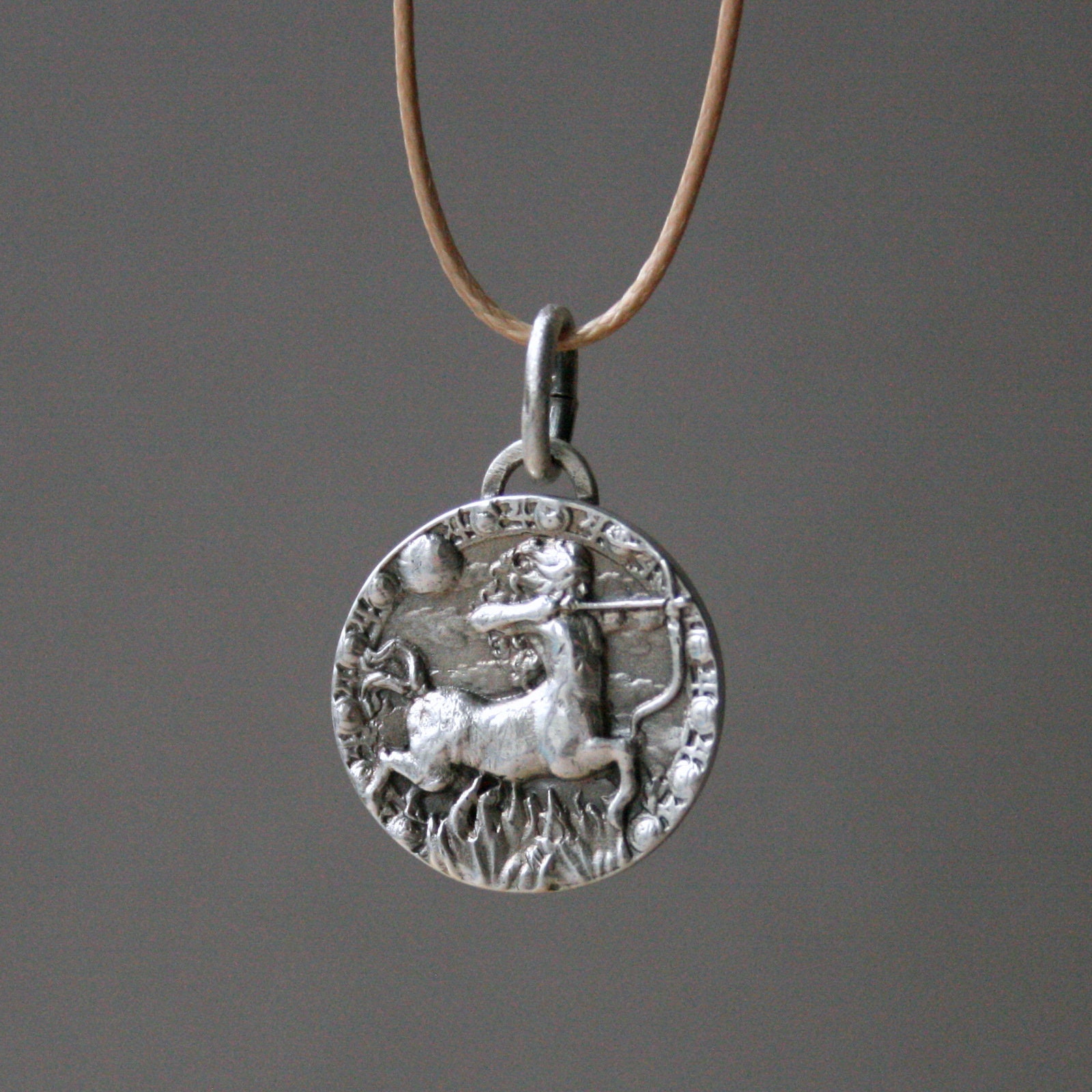 Chain Zodiac Sign Cancer Zodiac Sign Chain Pendant Made of Etsy