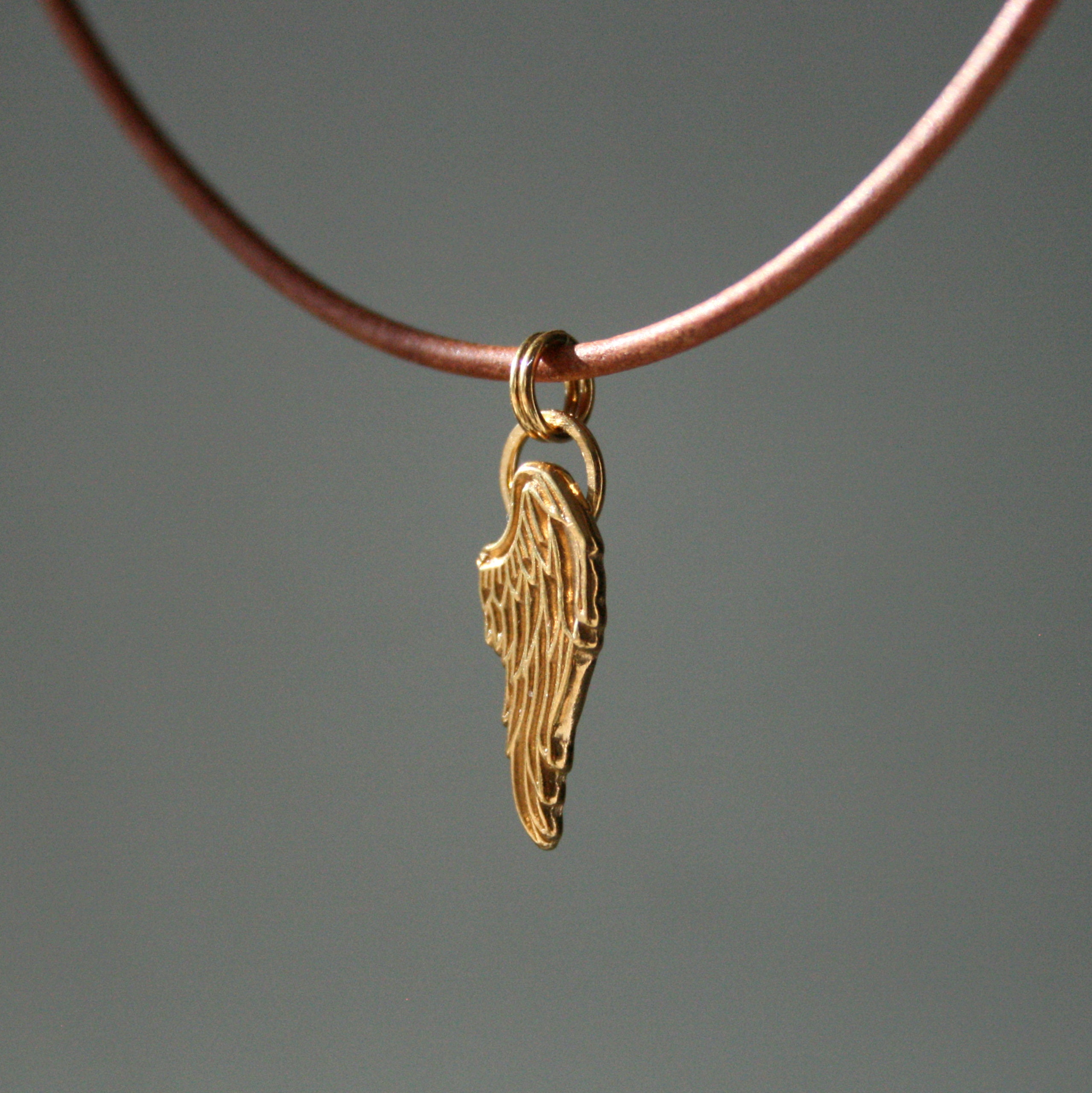 Chain wings made of recycled 925 sterling silver angel wing Etsy