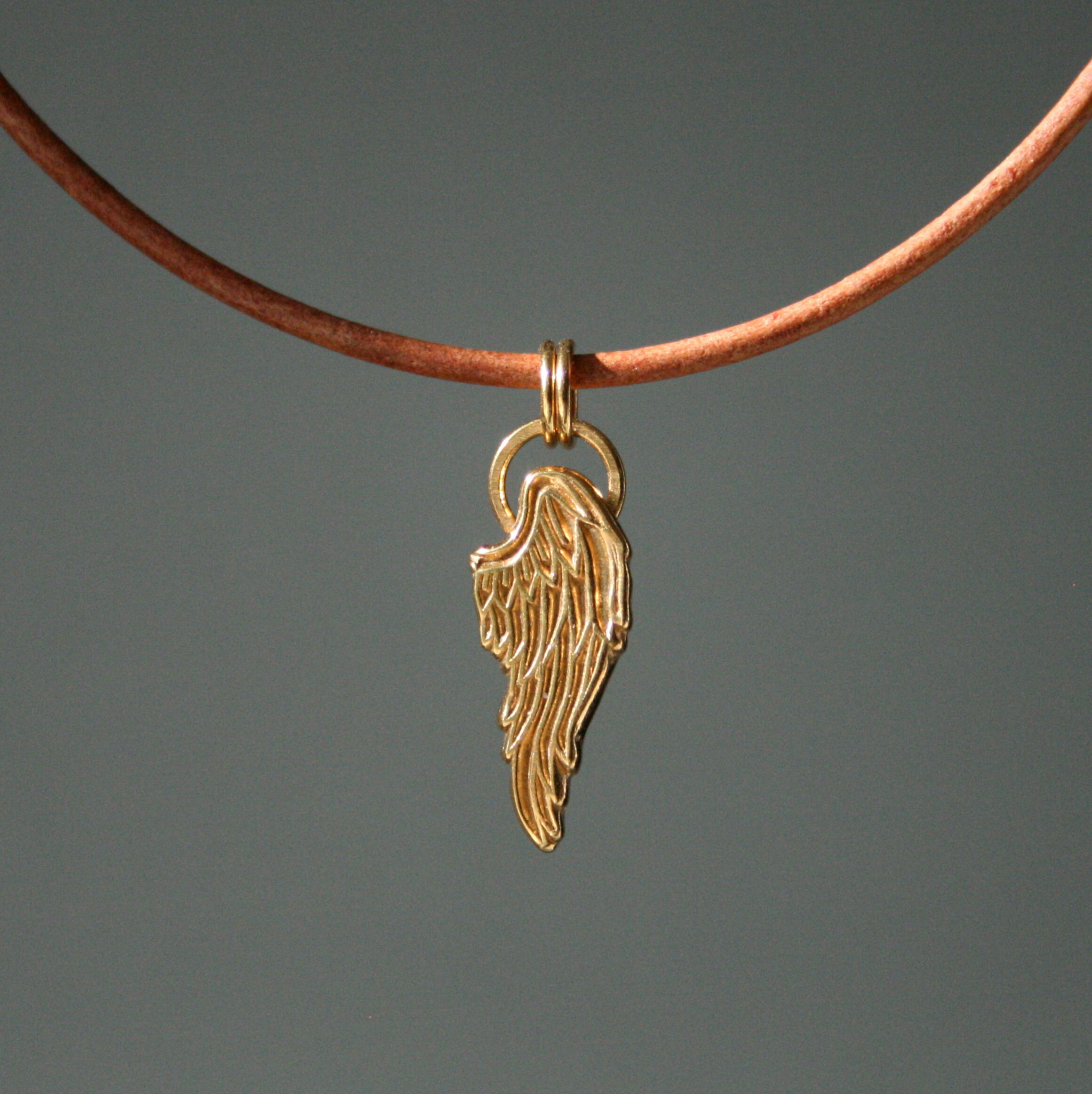Chain wings made of recycled 925 sterling silver angel wing Etsy
