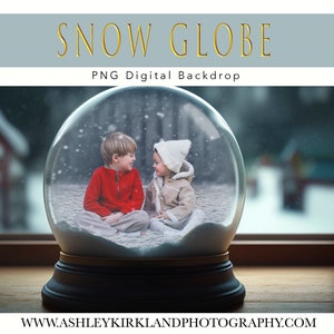 Snow Globe PNG for Photoshop