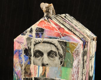 Speak No Evil Decorative Art Birdhouse