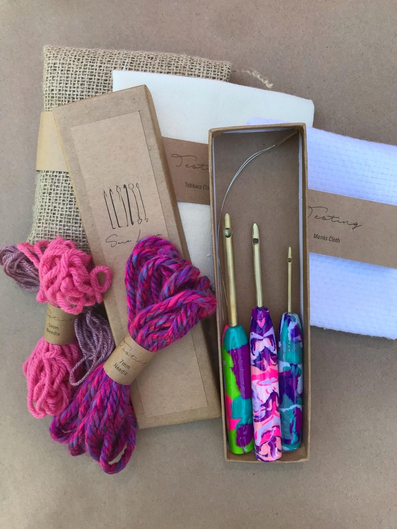 Starter Pack Testing The Punch Needle