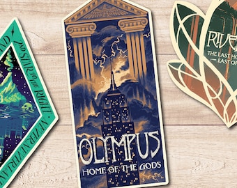 Olympus, NYC || Travel Sticker Series
