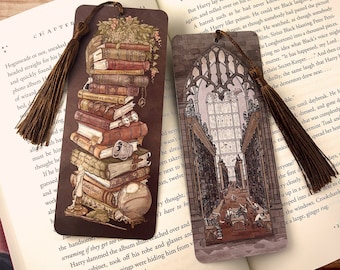 Library Bookmark || Chunky Bookmarks