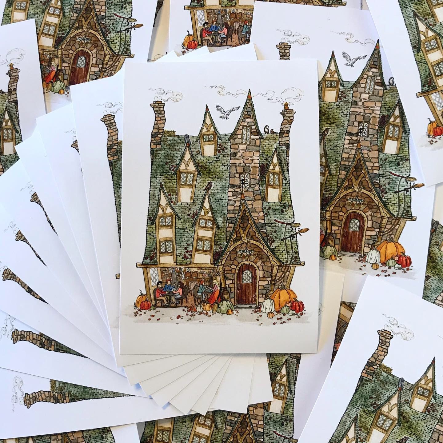 Afternoon at the Olde Tavern - Etsy