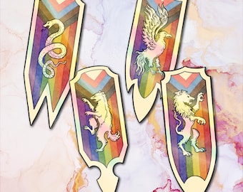 Pride Month House Stickers! || Vinyl Stickers
