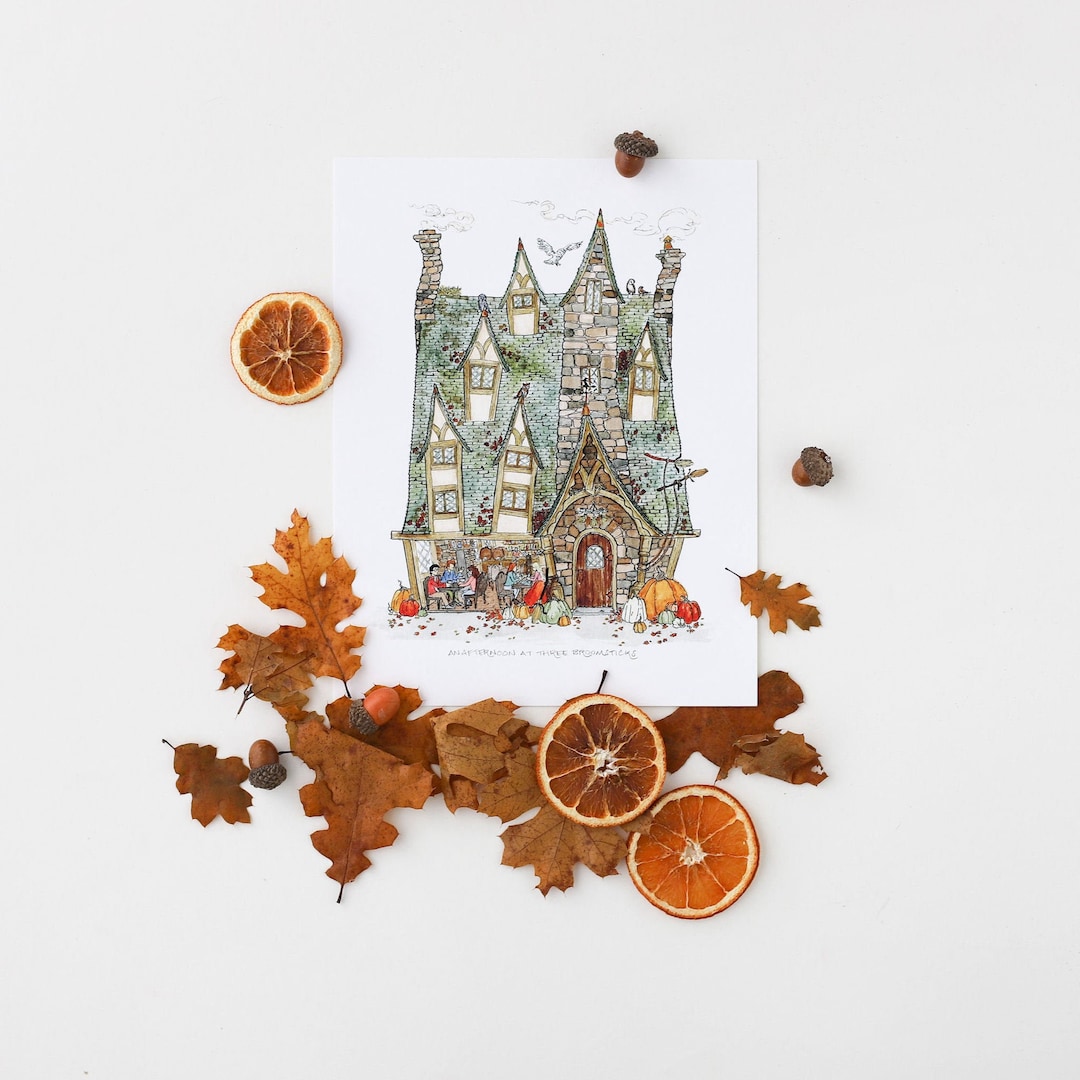 Afternoon at the Olde Tavern - Etsy