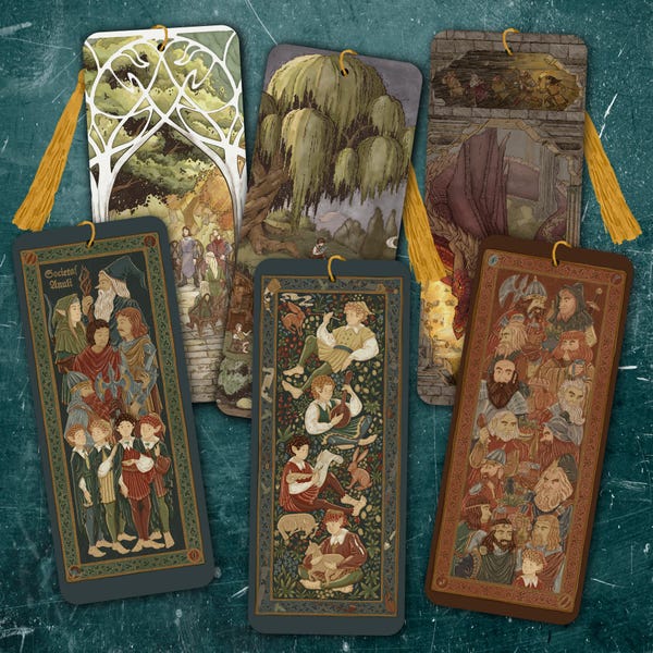 There and Back Again Bookmarks || *3* Chunky Bookmarks