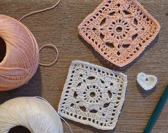 Granny Square Crochet Pattern | Easy DIY Tutorial (Digital Download)