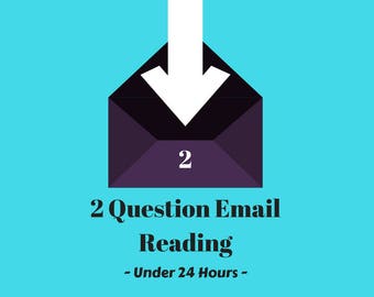 Fast Psychic Reading - Under 24 Hours - 2 Questions (PDF)