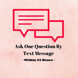 Ask One Question by Text Message - Psychic Reading Under 24 Hours - PDF
