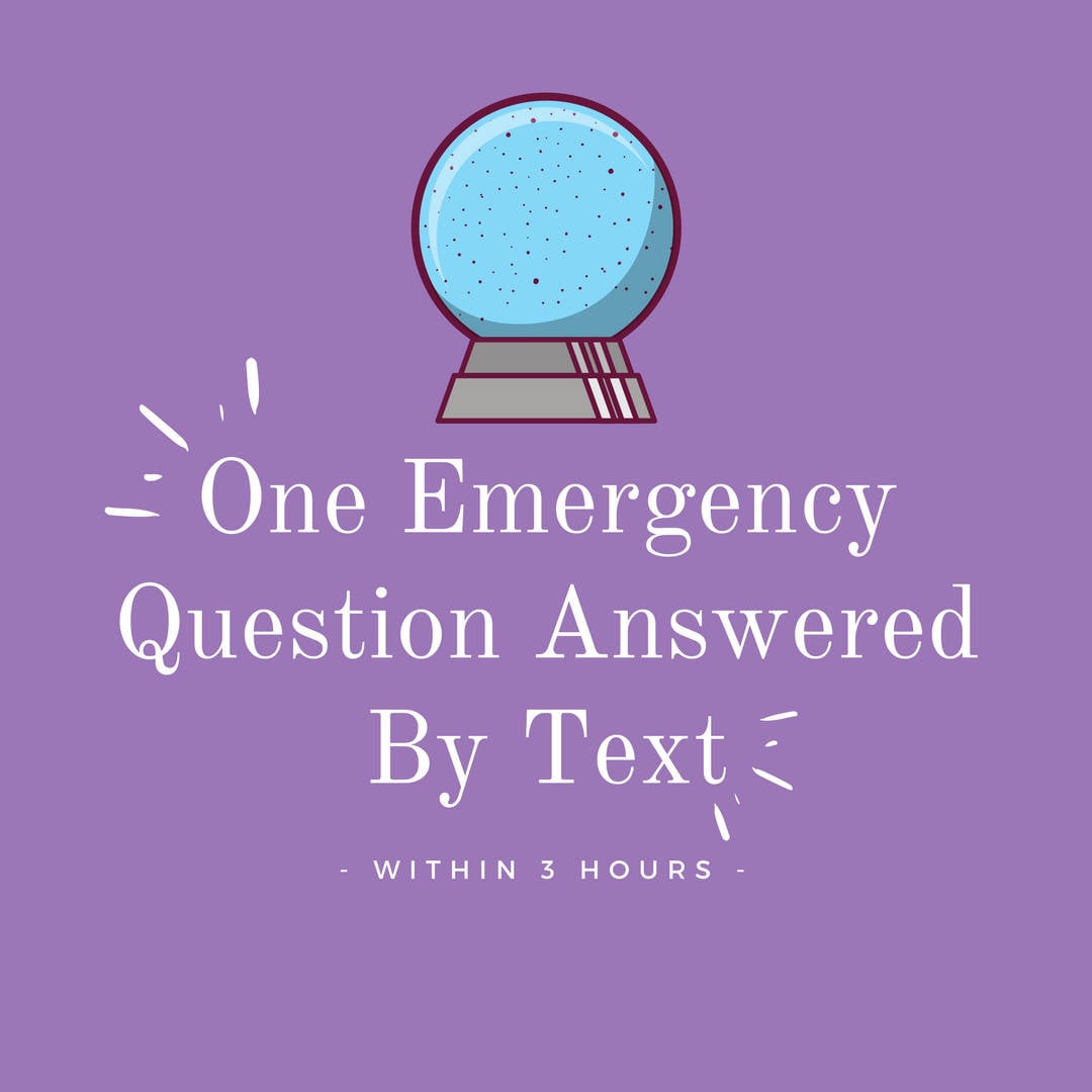 Emergency Same Day Text Message Psychic Reading - One Question - Unde…