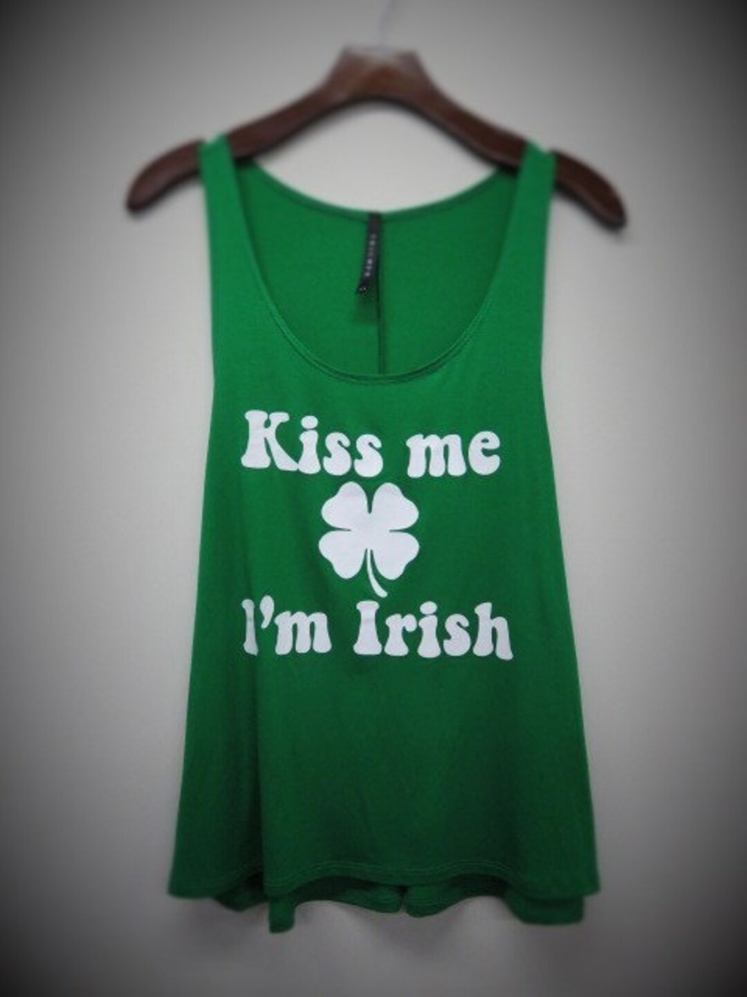 Kiss Me I'm Irish Tank Top Etsy