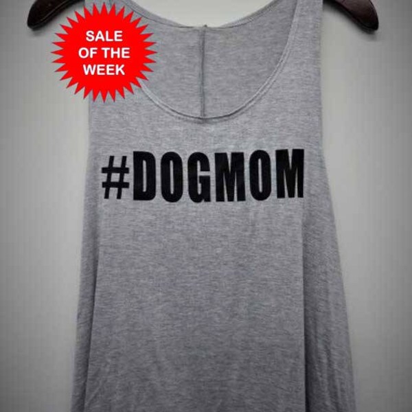 Personalized Pet Mom Tank Top - Up to 6 Dogs/Cats - Gift Idea for Dog/Cat Lovers - Pet Mom main image 1