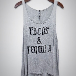 Tacos & Tequila Racerback Tank Top