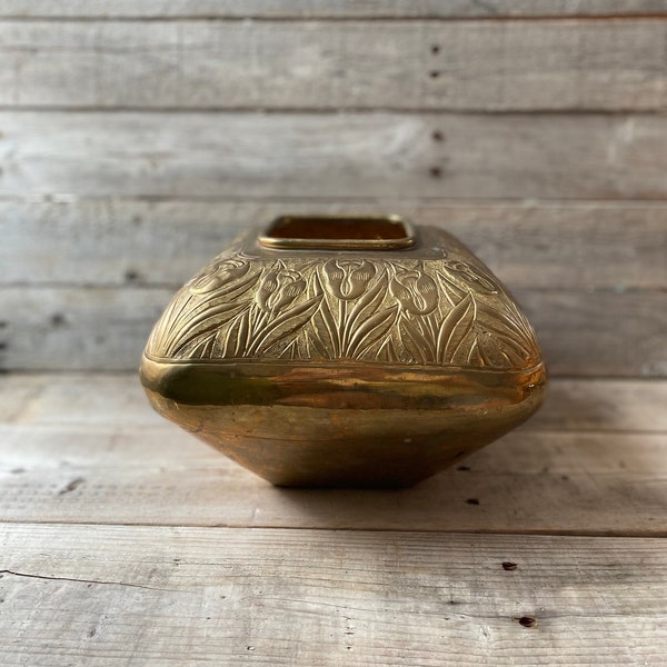 Brass Planter - Etsy