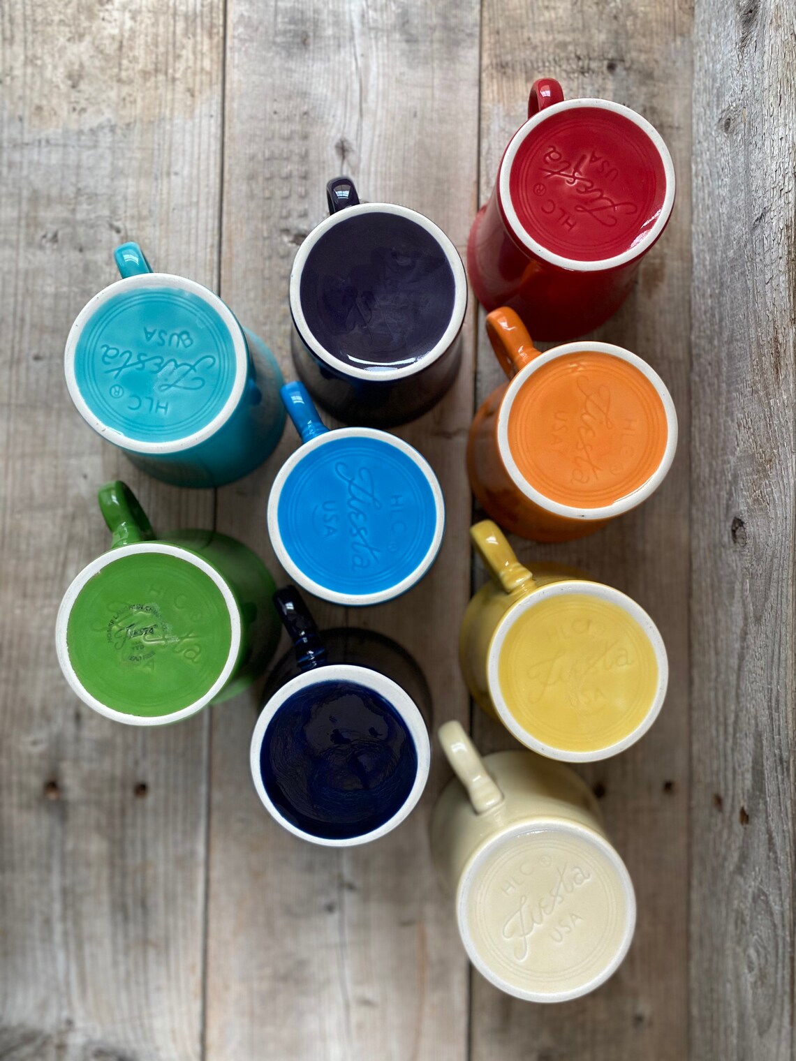 Fiestaware Mugs Etsy