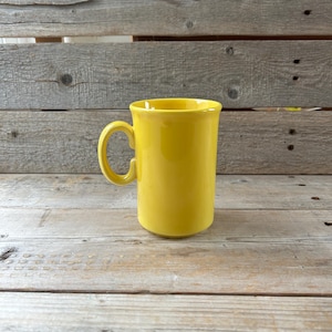 Vintage Yellow Mug
