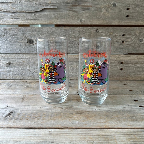 Mcdonalds Glasses - Etsy