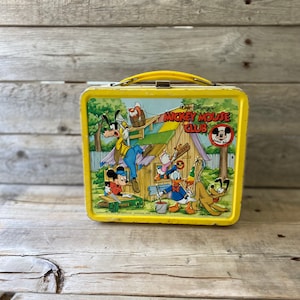 Metal Mickey Mouse Clubhouse Lunch Box