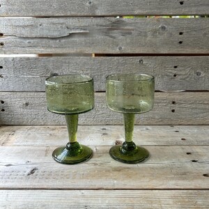 Vintage Hand Blown Glasses