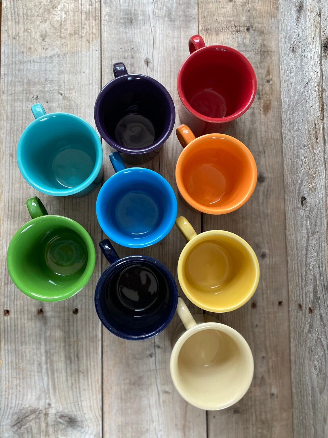 Fiestaware Mugs Etsy