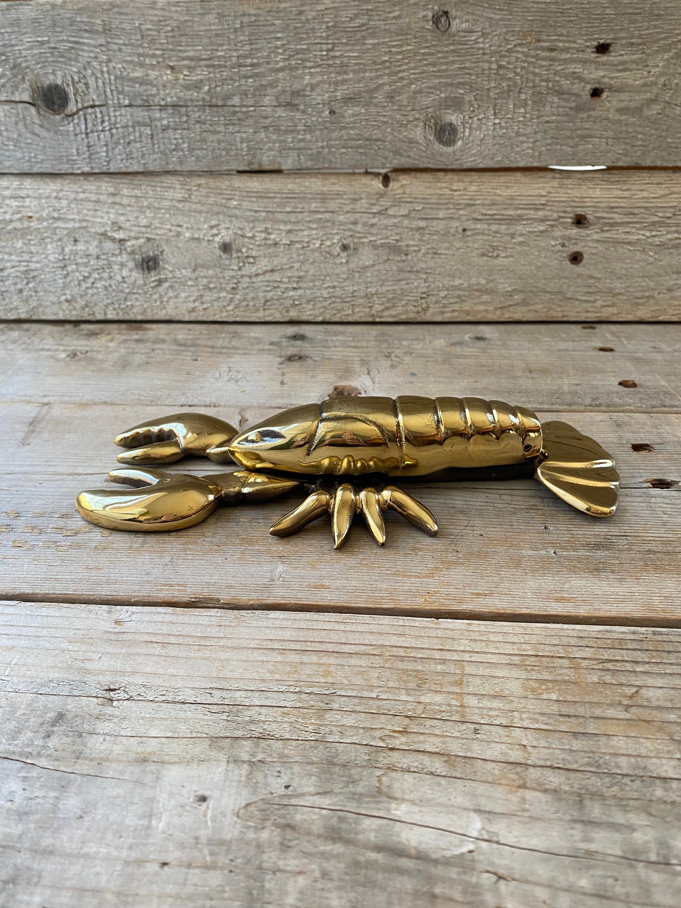 Brass Lobster Door Knocker - Etsy