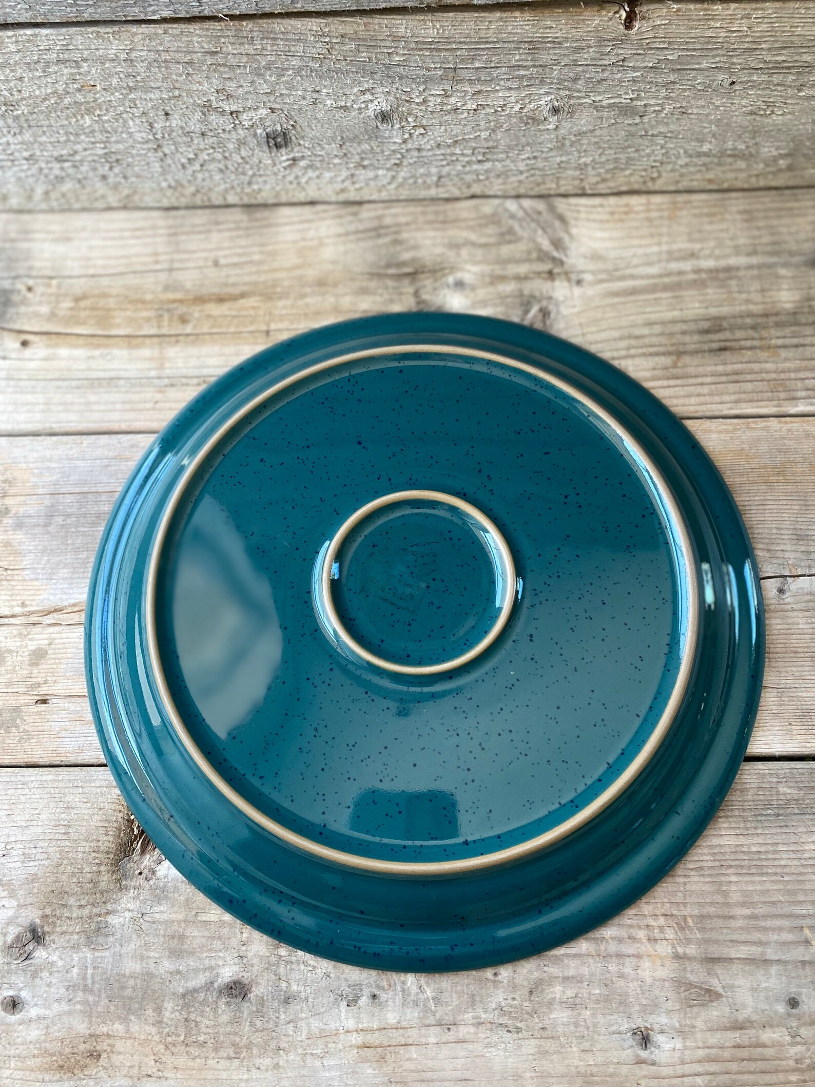 Denby Harlequin Plate Etsy