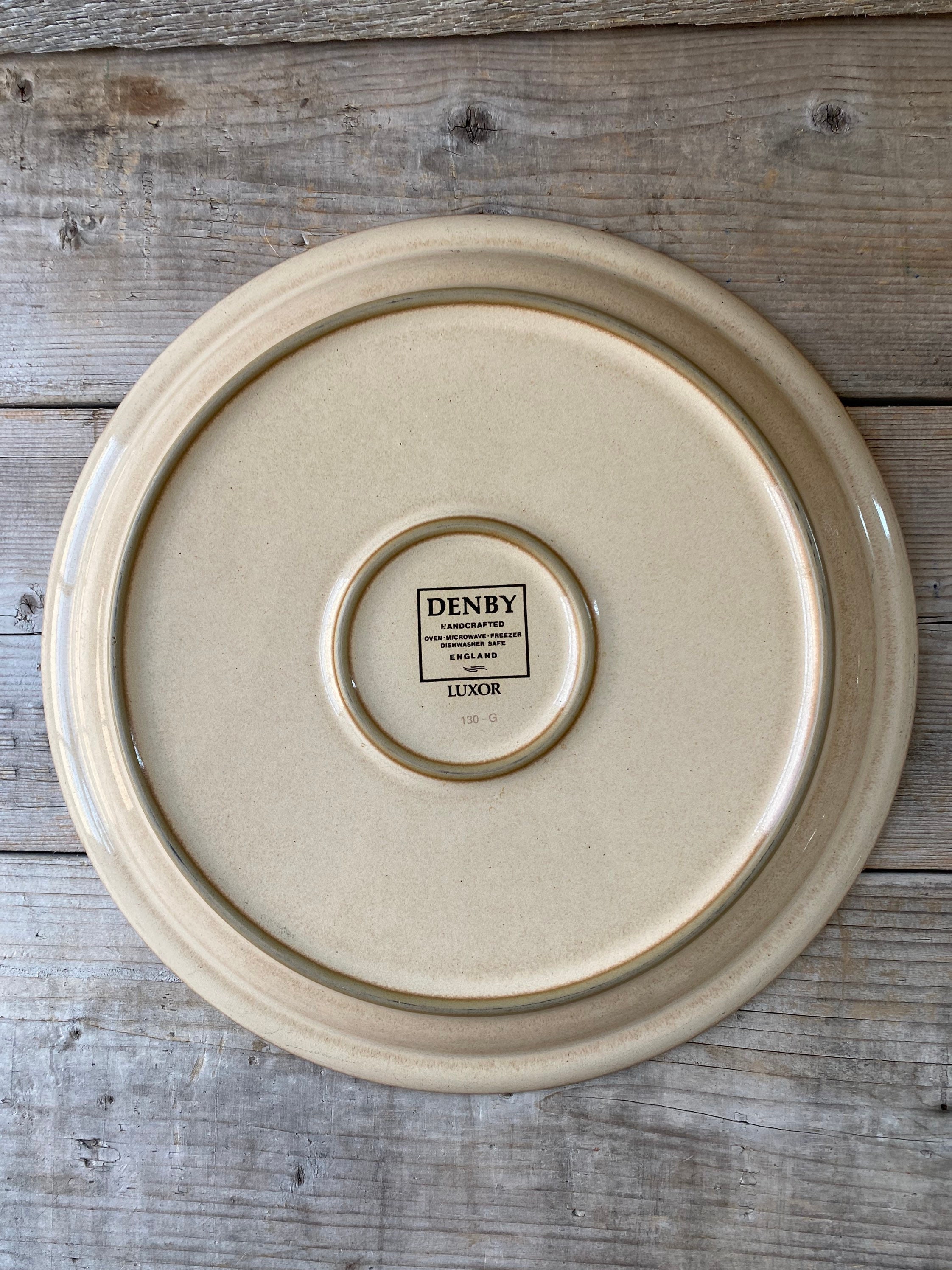 Denby Luxor Dinner Plate - Etsy Israel