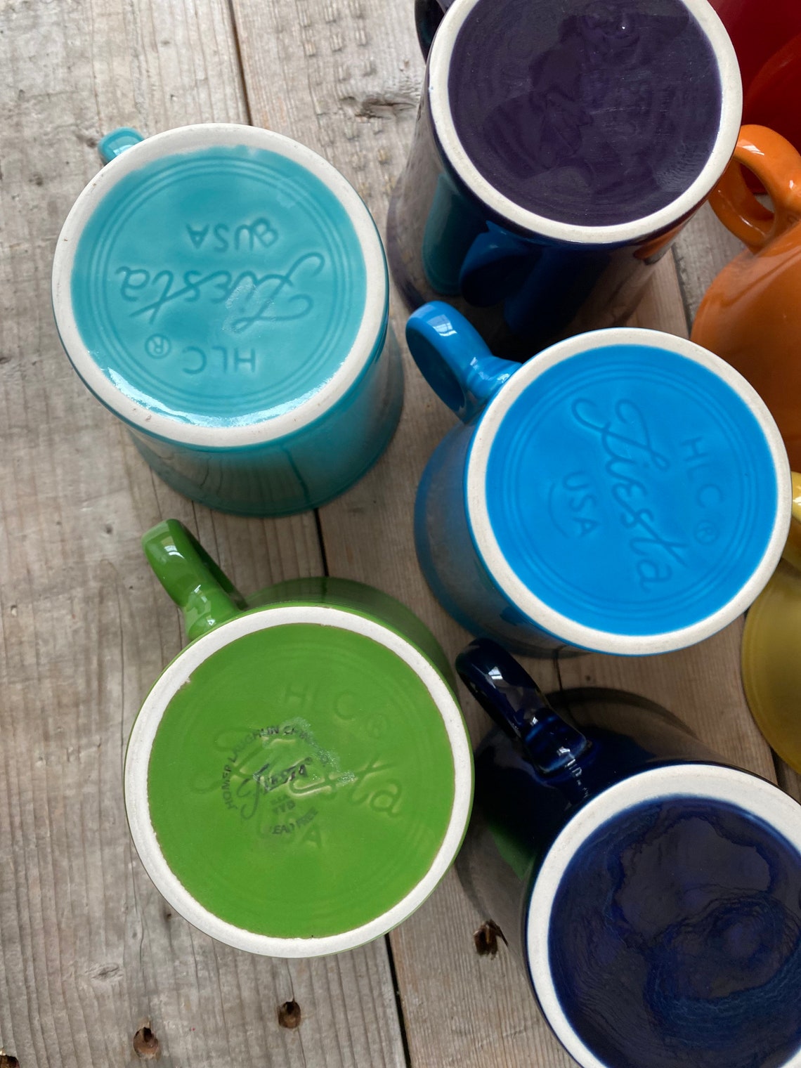 Fiestaware Mugs Etsy