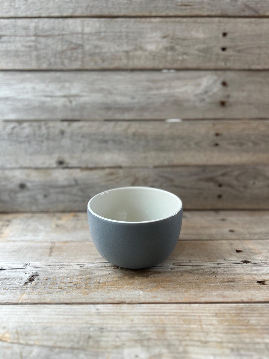 Aaron Probyn Small Stoneware Bowl | Modern Gray Minimalist Tableware - Etsy