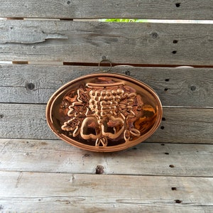 Copper Fruit Mold