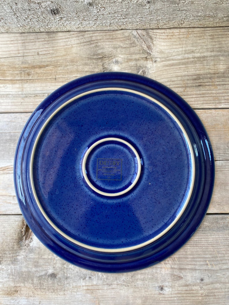 Denby Harlequin Plate Etsy