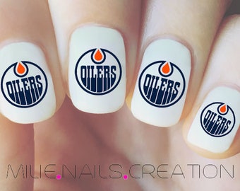 Edmonton Oilers Nail decals