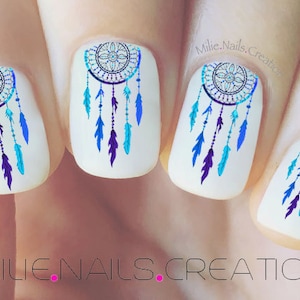 Dream Catcher Nail Decal - Etsy Ireland