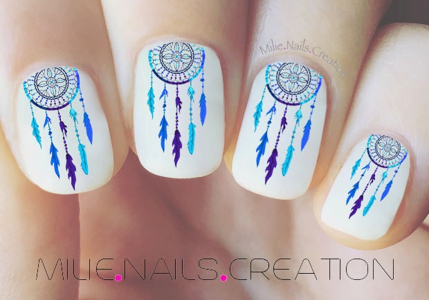 Dream Catcher Nail Decal - Etsy Ireland